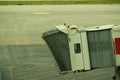 Ladder to the plane at Esenboga airport