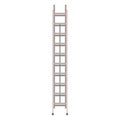 Ladder vector flat equipment tool icon step. Development repair simple worker construction climb. High stepladder