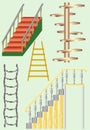 Ladder version Royalty Free Stock Photo