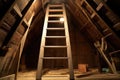 ladder view from below, showing attics hidden secrets