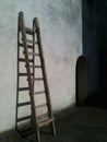 Ladder in the wall