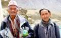 Ladhaki old men Royalty Free Stock Photo