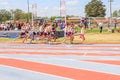 Ladies Compete in 1600 Meter Race at Invitational