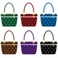 Ladies fashion handbags set