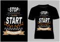 stop talking start doing ,Motivational Clothing Motivational trending T shirt Design