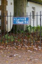 `Ladies, Gents` Sign at cricket pavilion