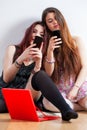 Ladies juggle self-care, virtual social life