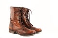 Ladies leather boots Royalty Free Stock Photo