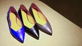 Ladies leather shoes