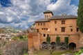 Ladies Tower in Alhambra palace, Granada, Spain Royalty Free Stock Photo