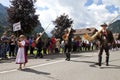 Ladina's folk fest,north italy