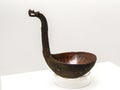 Ladle with handle in the shape of a dragon head from the Han dinasty