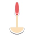 Ladle Isolated Vector Icon editable Royalty Free Stock Photo