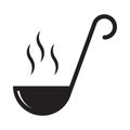 Ladle for the kitchen food icon vector for graphic design, logo, web site, social media, mobile app, ui illustration Royalty Free Stock Photo
