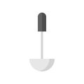 Ladle soup, Kitchen utensil Flat design icon vector Royalty Free Stock Photo