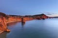 Ladram Bay, South Devon, England Royalty Free Stock Photo