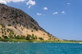 Ladscape of Kournas lake on Crete island