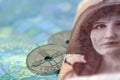 The lady on the 100 kroner bill