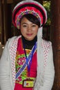 Lady of the Bai Minority, China Royalty Free Stock Photo