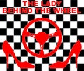 The lady behind the wheel Royalty Free Stock Photo