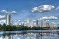 Lady Bird Lake, Austin, Texas Royalty Free Stock Photo