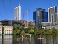 Lady bird lake in downtown Austin Royalty Free Stock Photo