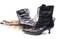 Lady boot Royalty Free Stock Photo