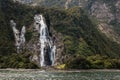 Lady Bowen Falls in Milford Sound