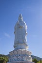 The Lady Buddha Statue the Bodhisattva of Mercy at the Linh Ung Pagoda in Da Nang Vietnam