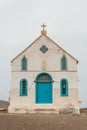The Lady of Compassion church built in 1853, the oldest church of Sal Island, Pedra de Lume, Cape Verde Islands, Africa Royalty Free Stock Photo