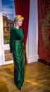 Lady D, Princess Diana, in Madame Tussauds wax museum in London.