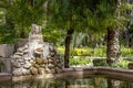 Lady of Elche in Elche\'s Huerto Del Cura botanical garden_3