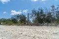 Lady Elliot Island lighthouse, Great Barrier Reef Australia Royalty Free Stock Photo