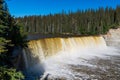 Lady Evelyn Falls, Northwest Territories, Canada Royalty Free Stock Photo