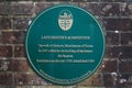 Lady Exeters Almshouses in Wimborne in Dorset, UK Royalty Free Stock Photo