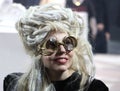 Lady Gaga attends artRAVE: Lady Gaga`s `Artpop` Official Album Release Party on November 10, 2013 Royalty Free Stock Photo
