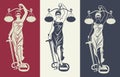 Lady justice Themis 3