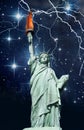 Lady Liberty. Royalty Free Stock Photo