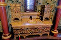 Lady Margaret`s Bedroom at Castell Coch or the Red Castle