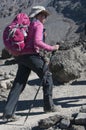 Lady in Pink Kilimanjaro