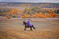 Lady in riding habbit