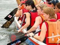 Lady Rowers Royalty Free Stock Photo