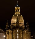 Ladys church at night