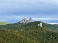 Lady`s Stones Mountains, Bucovina, Romania Royalty Free Stock Photo