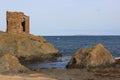 Lady Tower and Isle of May, Firth of Forth, Fife