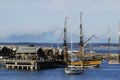 Lady Washington in port