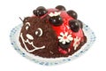 Ladybird cake Royalty Free Stock Photo