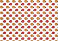 Ladybirds seamless illustration pattern wallpaper
