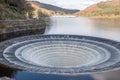 Ladybower reservoir bellmouth overflow plug hole and draw off tower