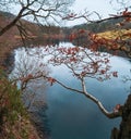 Ladybower Reservoir, National Park Peak District in UK, 2023 March Royalty Free Stock Photo